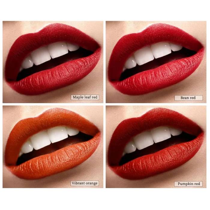 4 Colors Matte Cigarette Lipstick Set