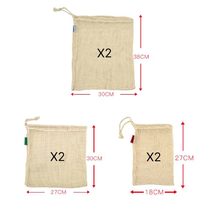 Reusable Mesh Grocery Bag