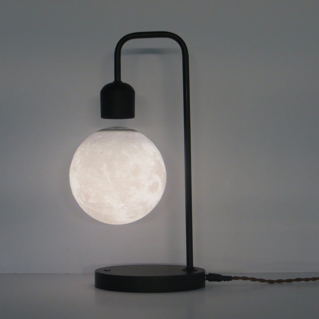 Floating Moon LED Lamp with Wireless Charger