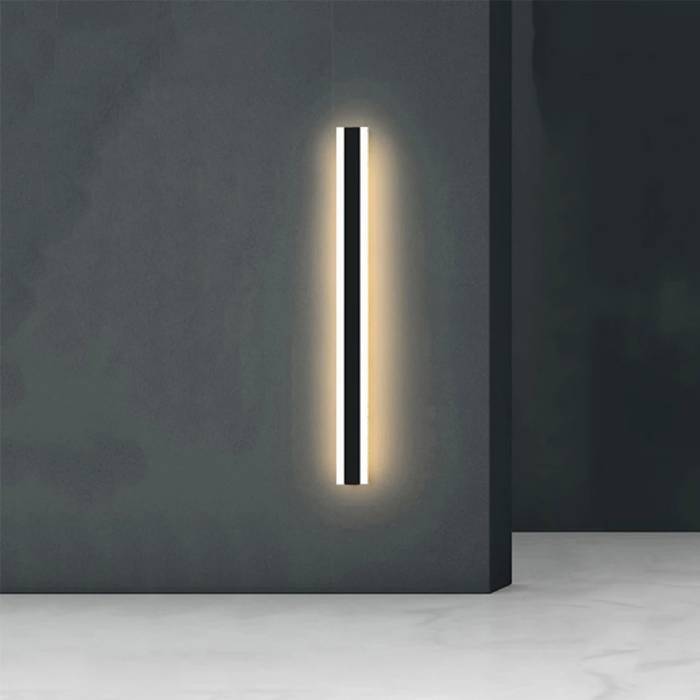 Modern Waterproof Outdoor Long Strip LED Wall Lamp