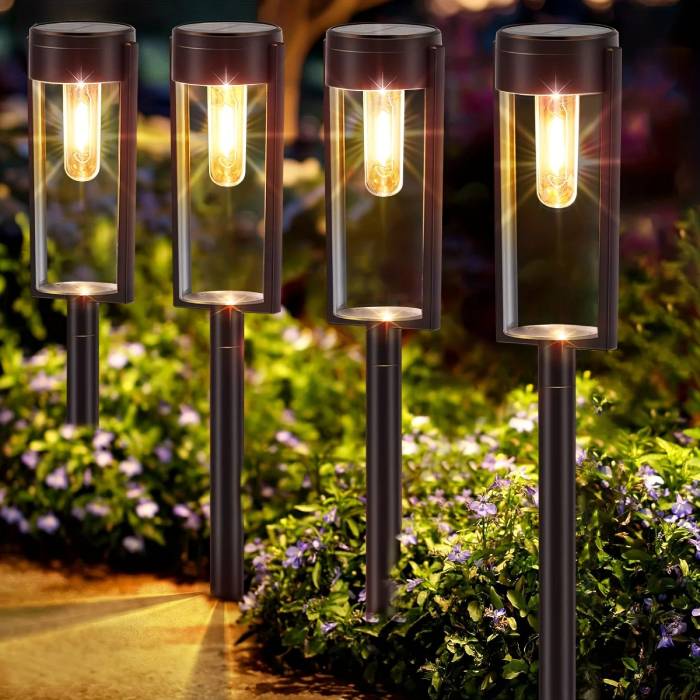Outdoor Solar Pathway Lights