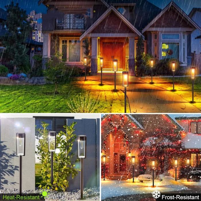 Outdoor Solar Pathway Lights