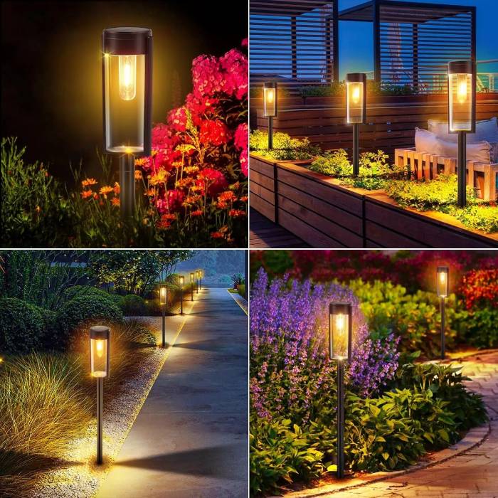 Outdoor Solar Pathway Lights
