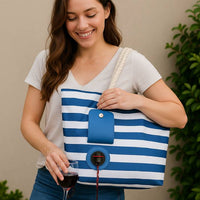 Red Wine Dispenser Tote Bag