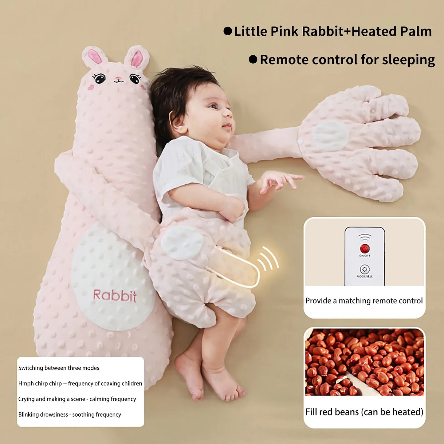 Soothing Sleep Companion Pillow