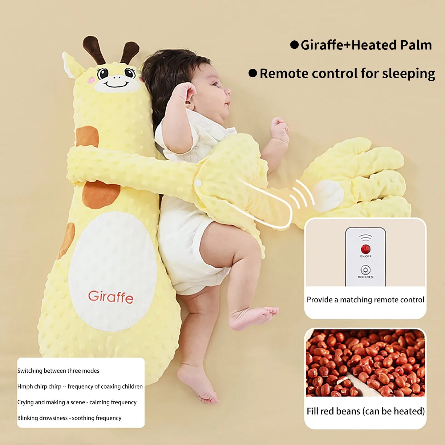 Soothing Sleep Companion Pillow