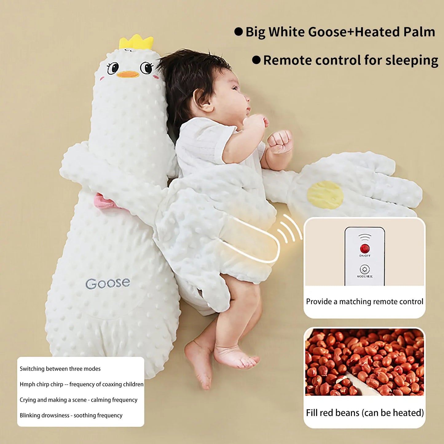 Soothing Sleep Companion Pillow