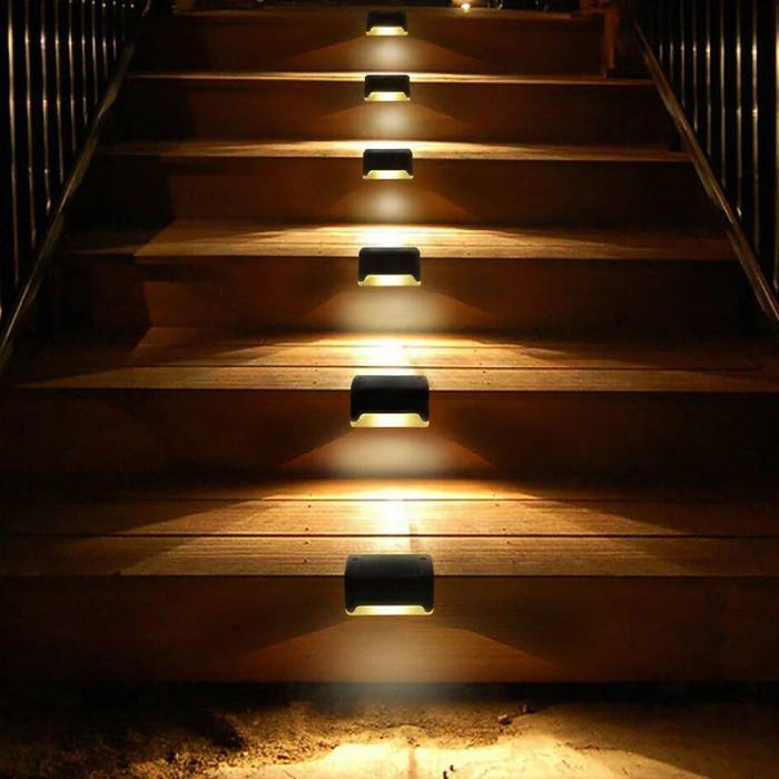 Solar LED Deck & Stair Lights
