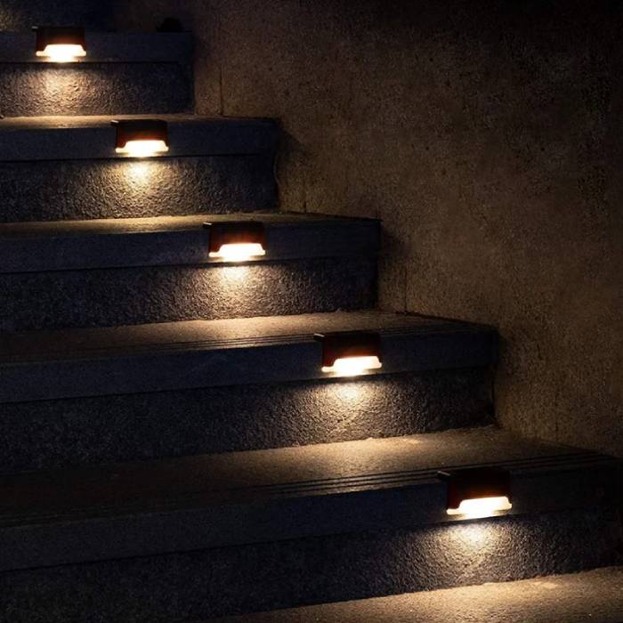 Solar LED Deck & Stair Lights