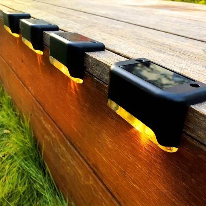 Solar LED Deck & Stair Lights