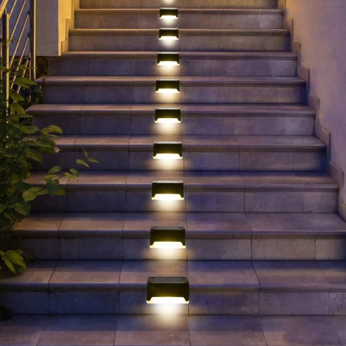 Solar LED Deck & Stair Lights