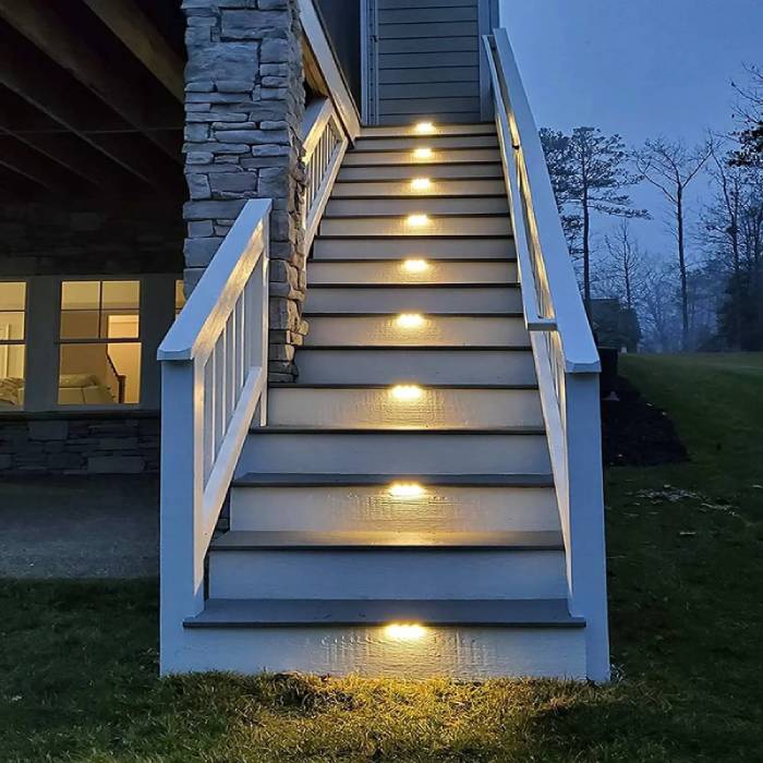 Solar LED Deck & Stair Lights