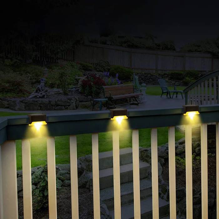 Solar LED Deck & Stair Lights