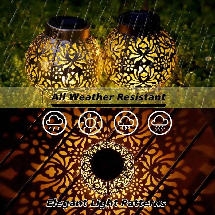 Solar Lanterns Outdoor Hanging Decorative Lights