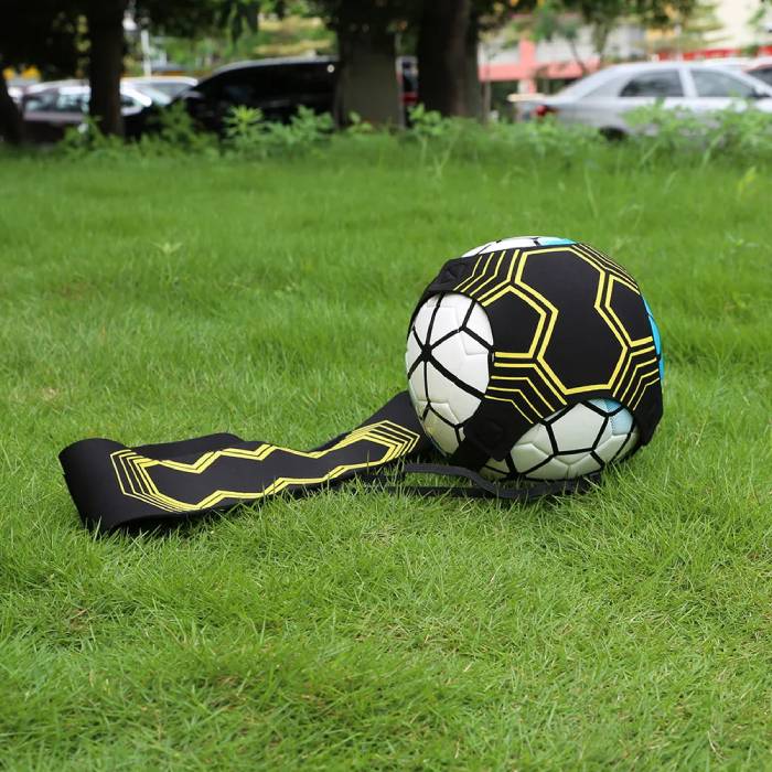 Outdoor Elastic Football Training Belt – Solo Soccer Skills Trainer