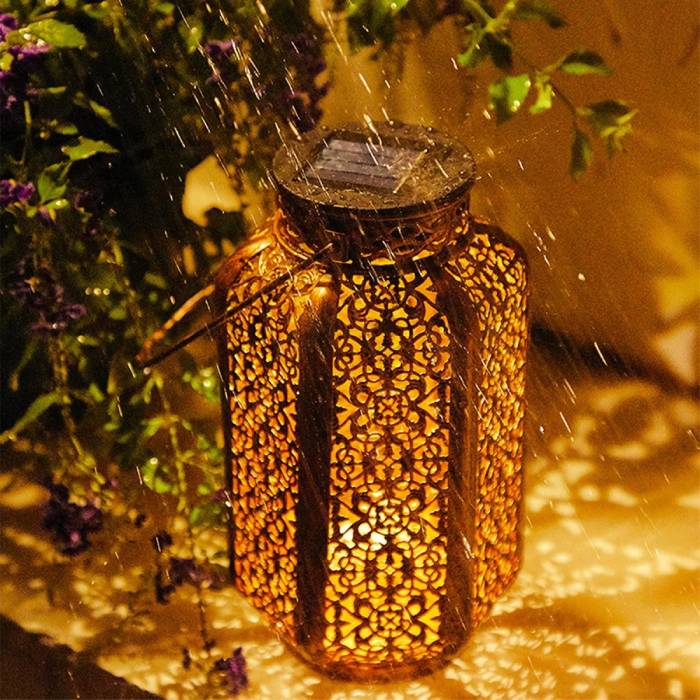 Vintage Solar Hanging Lantern
