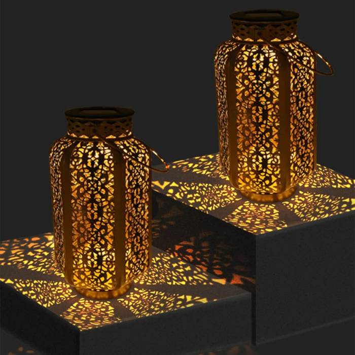 Vintage Solar Hanging Lantern