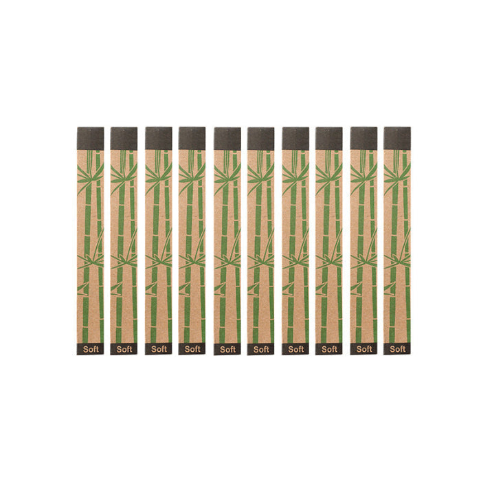 Eco-Friendly Bamboo Toothbrush Set