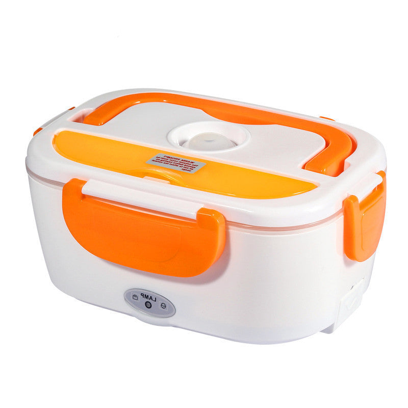 Electric Heated Lunch Box – Portable Stainless Steel Food Warmer for Office & Travel