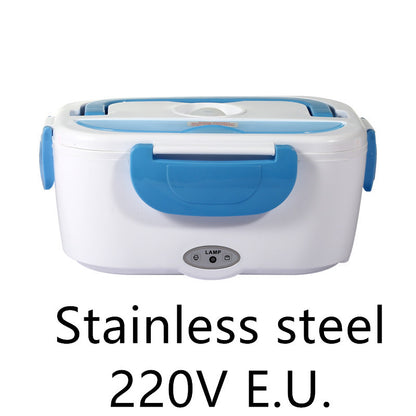 Electric Heated Lunch Box – Portable Stainless Steel Food Warmer for Office & Travel