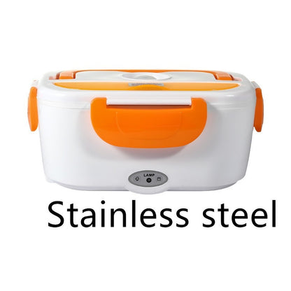 Electric Heated Lunch Box – Portable Stainless Steel Food Warmer for Office & Travel