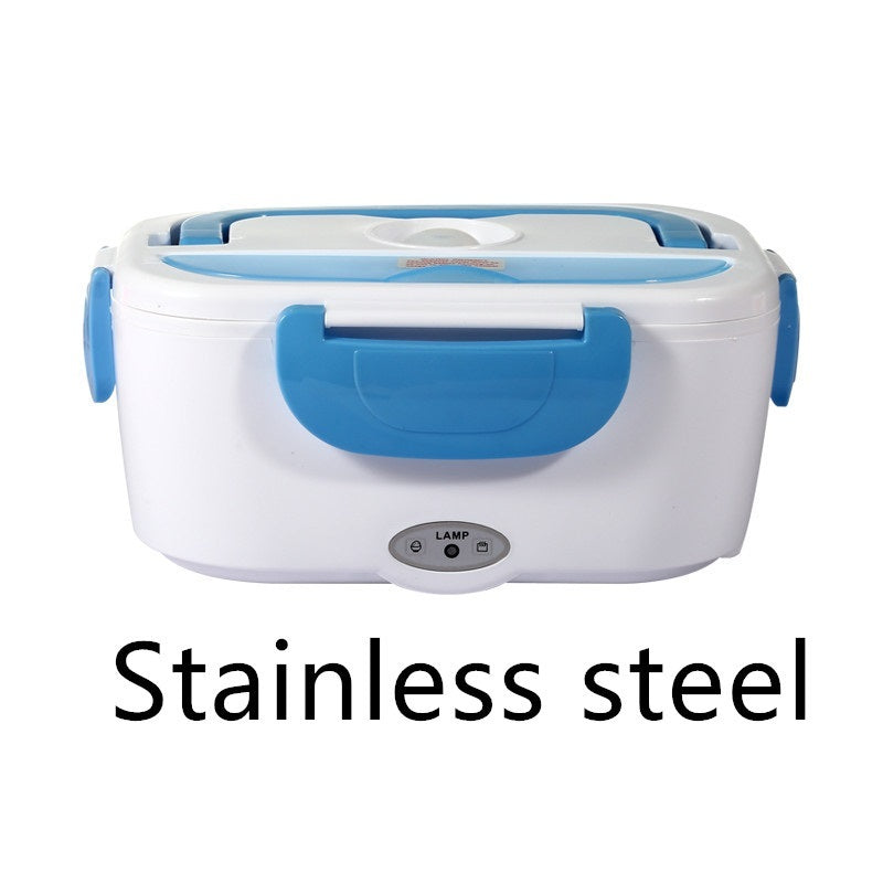 Electric Heated Lunch Box – Portable Stainless Steel Food Warmer for Office & Travel