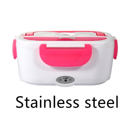Electric Heated Lunch Box – Portable Stainless Steel Food Warmer for Office & Travel