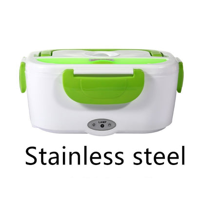 Electric Heated Lunch Box – Portable Stainless Steel Food Warmer for Office & Travel