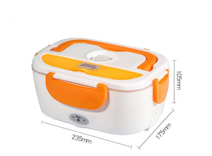 Electric Heated Lunch Box – Portable Stainless Steel Food Warmer for Office & Travel