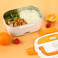 Electric Heated Lunch Box – Portable Stainless Steel Food Warmer for Office & Travel