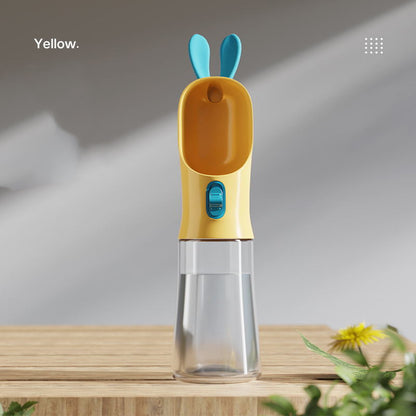 Portable Pet Water Bottle – Leak-Proof Travel Bottle for Cats & Dogs