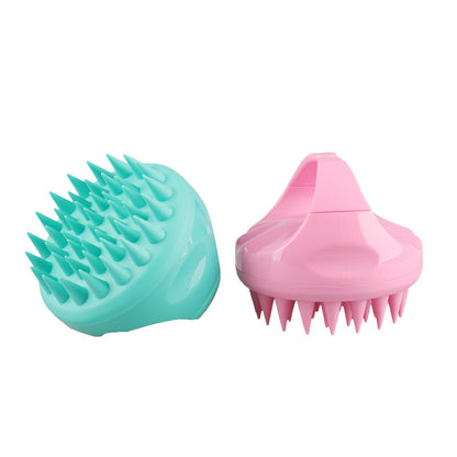 2-in-1 Silicone Shampoo Brush Scalp Massage Comb