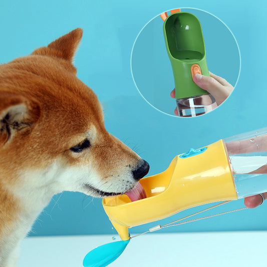 Portable Pet Water Bottle – Leak-Proof Travel Bottle for Cats & Dogs