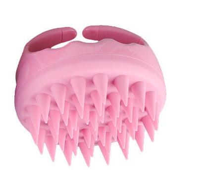 2-in-1 Silicone Shampoo Brush Scalp Massage Comb