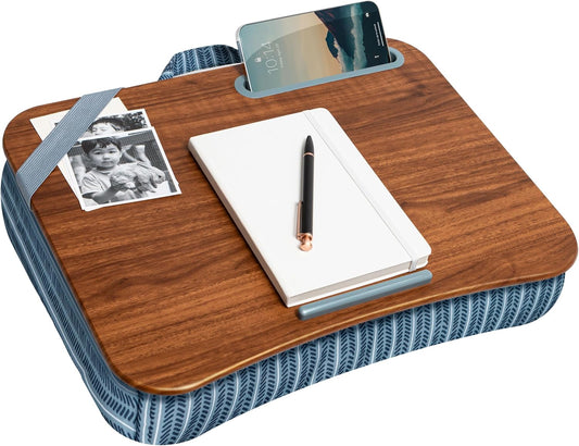 Designer Lap Desk with Phone Holder