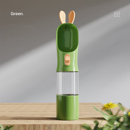 Portable Pet Water Bottle – Leak-Proof Travel Bottle for Cats & Dogs