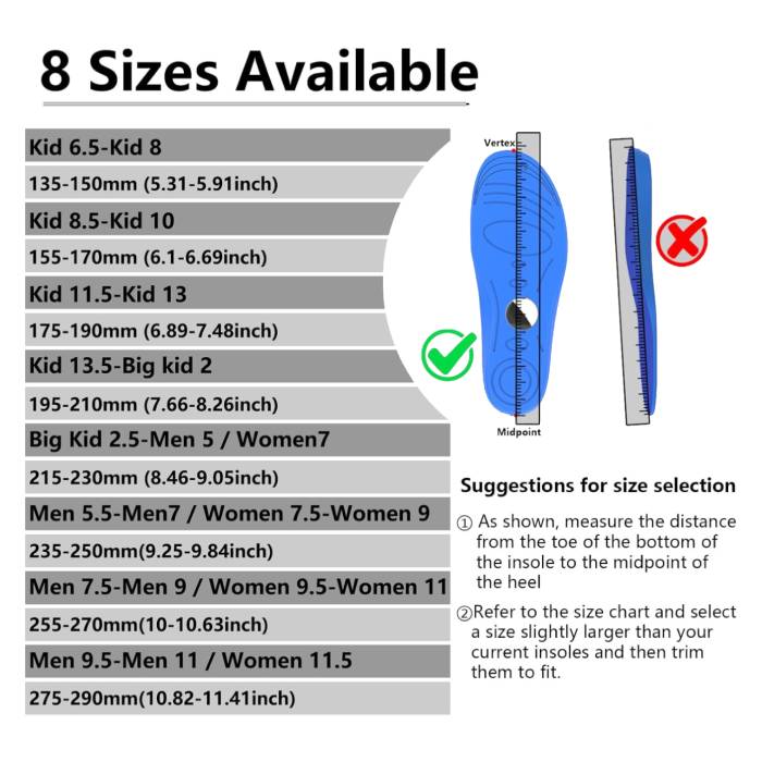 AirTag-Compatible Hidden Tracking Shoe Insoles