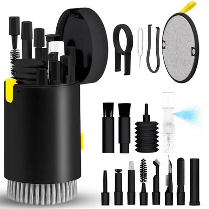 20-in-1 Computer Keyboard & Electronics Cleaner Kit with Storage Box