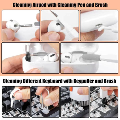 20-in-1 Computer Keyboard & Electronics Cleaner Kit with Storage Box