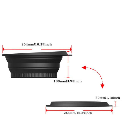 Foldable Silicone Face Ice Bath Bowl for Facials