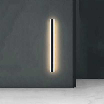 Modern Waterproof Outdoor Long Strip LED Wall Lamp