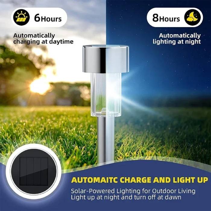 Outdoor Solar Garden Lights – Waterproof LED Pathway & Landscape Lighting