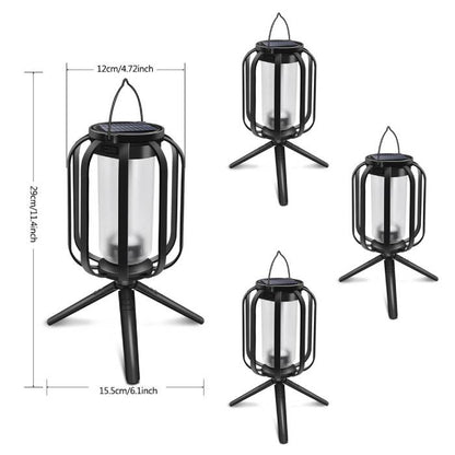 Outdoor Waterproof Solar Flame Lantern