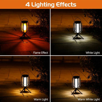 Outdoor Waterproof Solar Flame Lantern