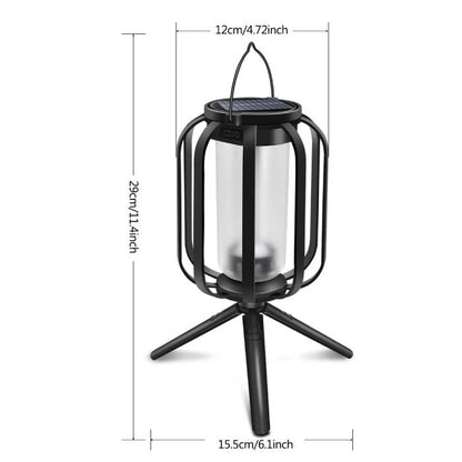 Outdoor Waterproof Solar Flame Lantern