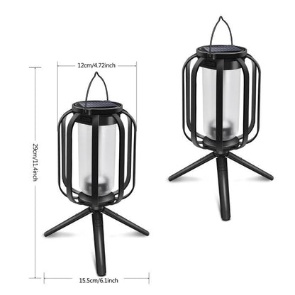 Outdoor Waterproof Solar Flame Lantern