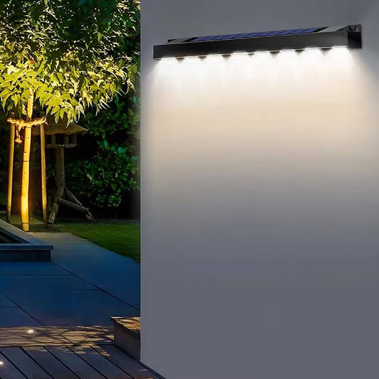 Outdoor Solar Wall Lights - 8 LEDS