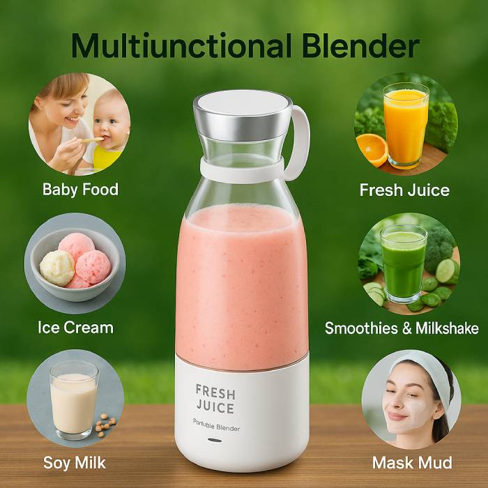 Portable Wireless Juicer Blender
