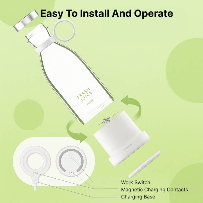 Portable Wireless Juicer Blender