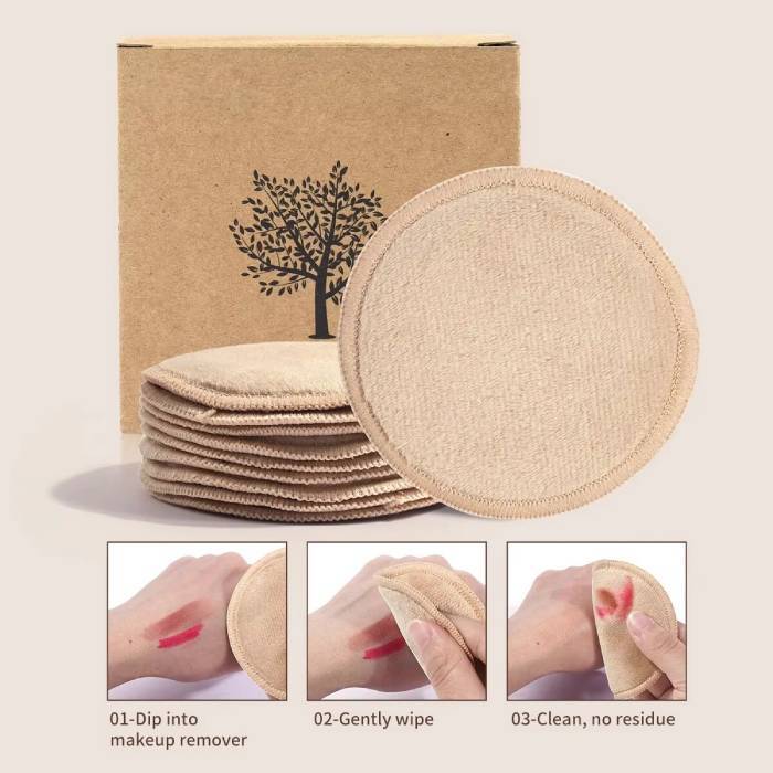 Reusable Makeup Remover Pads - 10 Pack